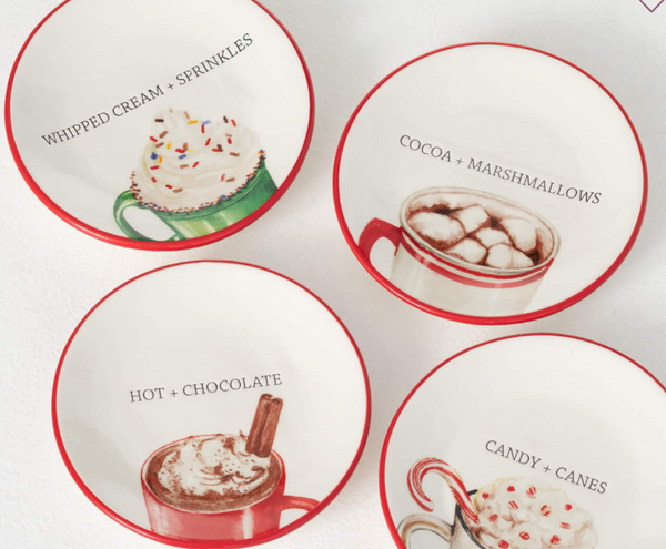 COCOA DESSERT PLATE